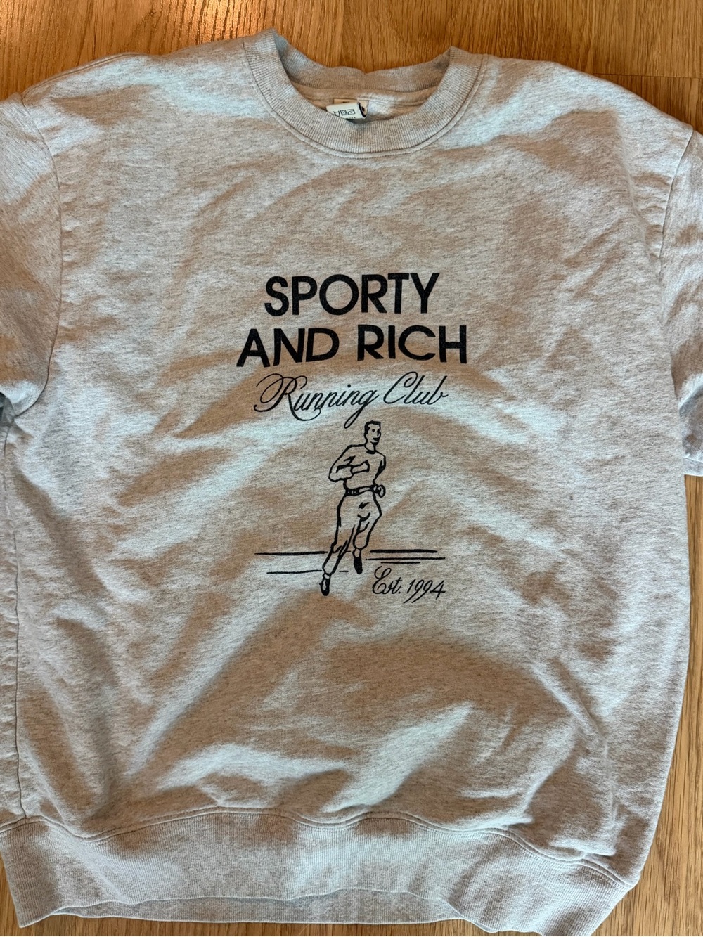 Sporty and Rich 'Running Club' Crewneck - Picture 2 of 4